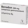 TEOFARMA Benadon 300 Mg Piridossina Cloridrato Vitamina B6 10 Compresse