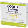 BIOCODEX Codex 5 Miliardi Saccharomyces Boulardii 250mg 12 Capsule