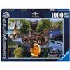Ravensburger - Puzzle: Jurassic Park, 1000 piezas, Puzzles para Adultos, Rompecabezas para Adultos, Regalos a Partir de 14 Años, 70x50cm