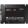 Samsung SPEDIZIONE IMMEDIATA - SSD Samsung 870 EVO 2.5 4 TB Serial ATA III V-NAND [MZ-77E4T0B/EU]