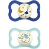 Mam Air Night Succhietto 6+ Mesi Silicone Doppio Maschio