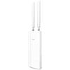 Cudy Modem Router 4G LTE Cat 4 da esterno sbloccato con slot per scheda SIM, WiFi N300, IP65, antenne cellulari rimovibili, adattatore PoE passivo, montaggio su palo o a parete, VPN, LT400-Outdoor