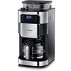 Severin KA 4813 - Macchina da caffè con filtro in acciaio INOX, macinazione fine e grado di macinazione selezionabile, 1000 W, fino a 10 tazze/ca. 1,25 l