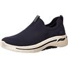 Skechers Go Walk Arch Fit Iconic, Sneaker Donna, Navy Textile Trim, 36 EU