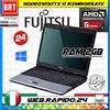 Fujitsu PC NOTEBOOK PORTATILE FUJITSU AMILO XA 1526 17" CPU DUO RAM 4GB SSD 240GB