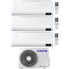 Samsung Climatizzatore Samsung Cebu Wi-fi Trial split inverter 9000 + 9000 + 12000 btu gas R32 (U.E. AJ052TXJ3KG/EU)