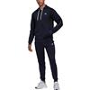 Adidas Ribbed Aeroready Tracksuit Nero S Uomo