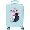 Disney Frozen Arendelle Is Home Valigia da cabina blu 38 x 55 x 20 cm rigida ABS chiusura a combinazione laterale 34 l 2,66 kg 4 ruote doppie bagaglio a mano