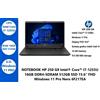 HP Notebook HP 6F217EA Intel i7-1255U 16Gb Ram 512Gb SSD Windows 11 Pro 15.6"