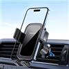 Miracase Supporto per telefono da auto [2024 aggiornato e stabile] Supporto per telefono da auto, girevole a 360°, per iPhone, Samsung e Google