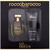 Roccobarocco Gold Queen Cofanetti eau de parfum 100 ml + crema corpo 200 ml per donna