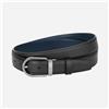 Montblanc CINTURA REVERSIBILE NERA BLU UOMO MONTBLANC