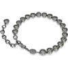 SWAROVSKI BRACCIALE IMBER TENNIS NERO PLACCATO RUTENIO SWAROVSKI