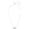 Swarovski COLLANA PENDENTE DEXTERA ANELLO CONCATENATO BLU DONNA SWAROVSKI