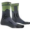 X-Bionic X-Socks Calzini da Ciclismo - Calze Bici Uomo - Calze Running Donna - Super Performanti - Calze Termiche Uomo - Calzini Termici, Unisex - Adulto, Arctic White/ Dot/ Stripe, 39-41