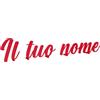 VENEZIANO Gruppo Veneziano - Scritta in plexiglass personalizzata 30-40-50-75 cm - nome in plexiglass specchiato personalizzato - Altezza massima 15cm spessore 3 mm - 100% made in Italy