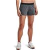 Under Armour Play Up Short 3.0 Twist Pantaloncini, Grigio Jet (010)/Nero, M Donna