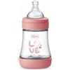 ARTSANA Chicco PERFECT 5 Biberon Anticolica 150ml Flusso Lento Rosa
