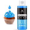 DecorRom Coloranti Alimentari Blu, Liquido Concentrato Insapore per Torte, 160ml