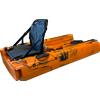 Big Mama Kayak MODULO CENTRALE KAYAK A PEDALI DIVISIBILE IN 2 CON PINNE BIG MAMA START S300 - ORANGE