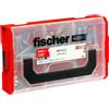 Fischer FixTainer DuoHM, 90 Tasselli per Cavità senza Necessità di Pinza, per Fissaggio di Staffe TV, Pensili su Cartongesso e Pannelli