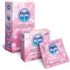SKINS Premium Skins Preservativi aromatizzati Bubblegum Big Box -Preservativi aromatizzati ultra sottili per bocca e rapporti sessuali - Preservativi con lubrificante extra aromatizzato per un piacere extra