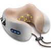 Ergocar Cuscino Per Massaggi Massaggiatore Per Il Collo Massaggiatore Per Cervicale Allevia Il Dolore Muscolare Cuscino Da Massaggio a Forma Di U Per Casa Auto e Ufficio (Marrone)
