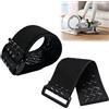 HAOXYO 2 Pezzi Cinghie per Pedali per Macchine Ellittiche,Pedali Cyclette Fettuccia Magic Stickercable Ties,Fissaggio Adesivo Magico per Il Fitness,L'esercizio Domestico,Gli Accessori per Le Attrezzature