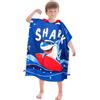 BTNEEU Asciugamano Poncho da Bambino Poncho Mare Bambino per 6-12 Anni