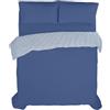 Alexandra House Living Copripiumino blu 240 x 220 cm