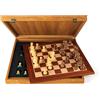 Manopoulos Scacchiera IN Legno Staunton Chessmen Mogano Tavola 50cm Manopoulos SW43B50M