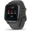 Garmin Venu Sq 2, Smartwatch, Display 1,4" AMOLED, GPS, Cardio, SpO2, 25+ App Sport & Fitness, Workout, Coach, Pay, Autonomia fino a 11 giorni (Slate & Shadow Gray)