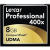 Lexar 8GB Professional 400x Compact Flash memoria flash CompactFlash