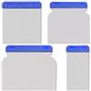 Nutmanel 4pcs Shankless Lama Strumenti di Pittura Continentale Riempimento Coltelli Carta Da Parati Raschietto 50mm+80mm+100mm+120mm
