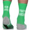 TODO RUNNING RAID - Calzini da corsa tecnici, anti-bolle, per uomo e donna con DryTex. Calzini sportivi colorati | Marathon | Trail | Jogging | Running | Running | Running, With Run Hard Party Harder