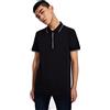 ARMANI EXCHANGE Hidden Buttons, Stretch Cotton, Polo, Uomo, Blu, L