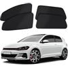 ZATOOTO Parasole Auto Compatibile con VW Golf 7 2013-2021, Tendine Parasole Auto Magnetiche, Parasole Auto Interno, Finestrino Auto Protezione Privacy, Nero, 4 Pezzi