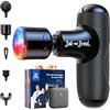 BOB AND BRAD Q2 Pro Pistola Massaggio Muscolare con Testina Caldo e Freddo, Mini Massaggiatore Elettrico Portatile per Schiena e Gambe, Ricarica USB-C, Motore Brushless, Idea Regalo Relax Sportivo