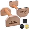 Etievort Parallele Calisthenics, Maniglie per Flessioni in Legno, antiscivolo, Parallette in legno per flessioni, per interni ed esterni, Crossfit e Steet Workout, Palestra Corpo Libero, Fitness