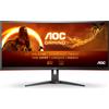 AOC G2 CU34G2XE/BK Monitor PC 86,4 cm (34) 3440 x 1440 Pixel Nero, Rosso GARANZIA ITALIA