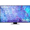 Samsung Series 8 TV QE55Q80CATXZT QLED 4K, Smart TV 55 Processore Neural Quantum 4K, Dolby Atmos e OTS Lite, Carbon Silver 2023 GARANZIA ITALIA