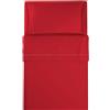 L'ANTICO ARCOLAIO - Completo Lenzuola Letto Singolo 100% Cotone Italiano, Set Anallergico e Antiacaro, Federe Cuscini Incluse, Qualità e Manifattura Made in Italy Certificata (Rosso)