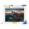 Ravensburger - Puzzle 1000 Pezzi Tramonto In Montagna | Puzzle 1000 Pezzi Paesaggi Con Una Misura Di 70x50 Cm | Regalo Per Adulti E Bambini Da 14 Anni E Più