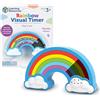 Learning Resources Timer Visivo Arcobaleno per Bambini, Dai 3 Anni, Timer per Classe e Casa, Supporto Sensoriale per Transizioni, 5 Impostazioni di Tempo