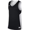 NIKE W Nk Tank Reversibile Maglietta, Nero/Bianco (Tm Black/Tm White), L Donna