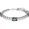 SWAROVSKI BRACCIALE TENNIS MATRIX VERDE DONNA SWAROVSKI