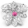 Swarovski ANELLO ETERNAL FLOWER FIORE ROSA MIS.55 DONNA SWAROVSKI