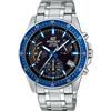 CASIO OROLOGIO CRONOGRAFO NERO BLU UOMO CASIO EDIFICE