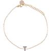 RUE DES MILLE BRACCIALE LETTERA T CON ZIRCONI DONNA RUE DES MILLE