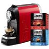Bialetti Macchina da Caffè Espresso Automatica Bundle Super Serbatoio 0.4 Lt. Potenza 1200 Watt Colore Rosso + 32 Capsule